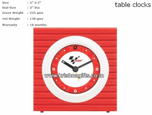Clock Table Moto GP