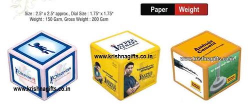 Paper Weight Cube