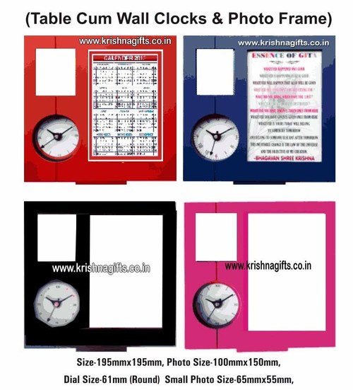 Table cum Wall Clock