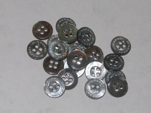 Laser Shell Buttons