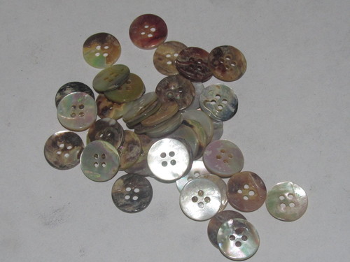 Agoya 4holes shell buttons