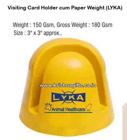 Visiting Card Holder cum Paper Weight Lyca