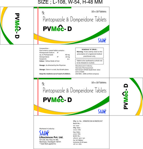 Pantoprazole & Domperidone Tablets