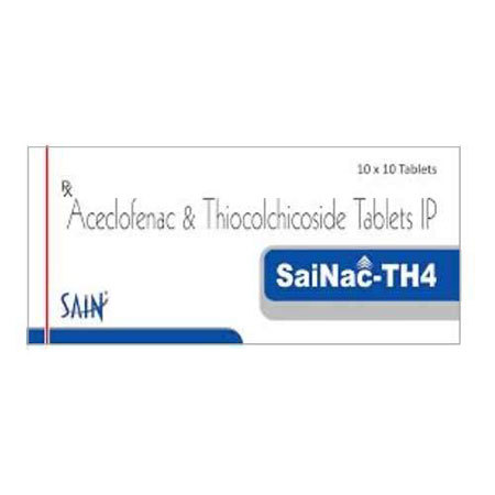 Aceclofenac & Thiocolchicoside Tablets