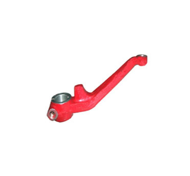 Pitman Arm Right - Steel, 12 Inches, Red, M10 Bolt Size | Durable, Precise Steering, Corrosion Resistant