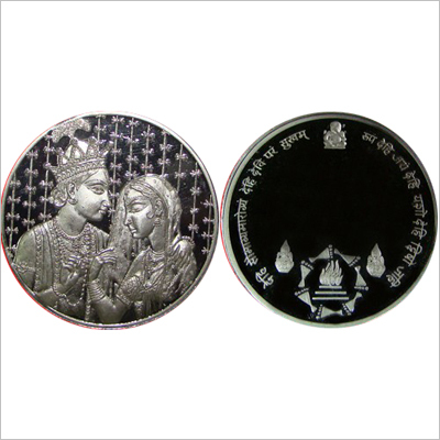 Silver Marriage Coin