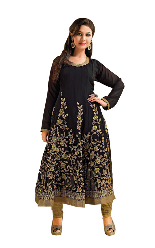 Designer Bollywood Long Anarkali Georgette Kurti