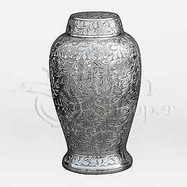 Pleasant Solace Brass Metal Cremation Urn