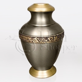 Roman IV Brass Metal Cremation Urn