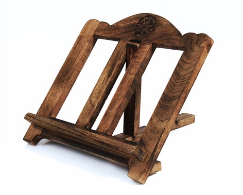 Kitchen book stand