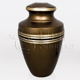 Thiera Brass Metal Cremation Urn
