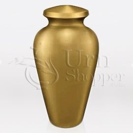 Torino I Brass Metal Cremation Urn