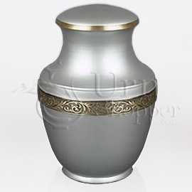 Valencia Brass Metal Cremation Urn