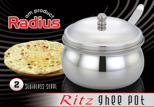 Stainless Steel Ghee Pot