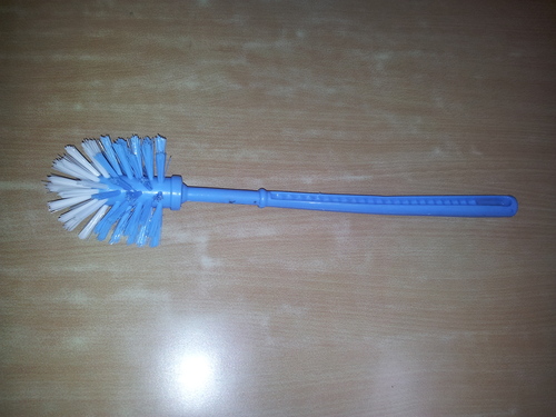 ROUND VIRGIN TOILET BRUSH