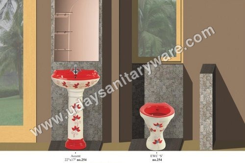 Modern sanitary ware suite