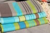 Tunisian Fouta Towel - 100% Cotton, 100x180cm, Blue | Lightweight, Soft, Absorbent, Durable, Versatile