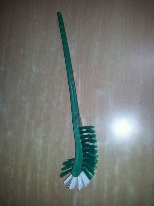 super toilet brush