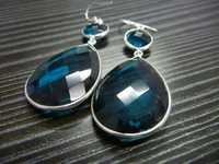 Sterling Silver Quartz Earings