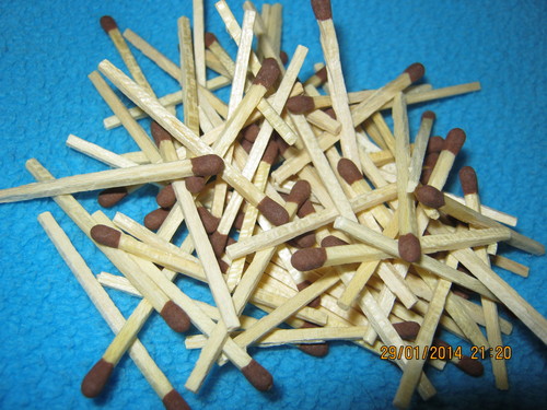 Card Board Safety Matches