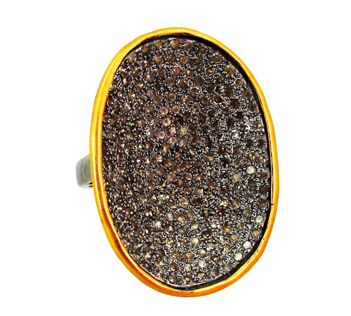 Pave Diamond Rings