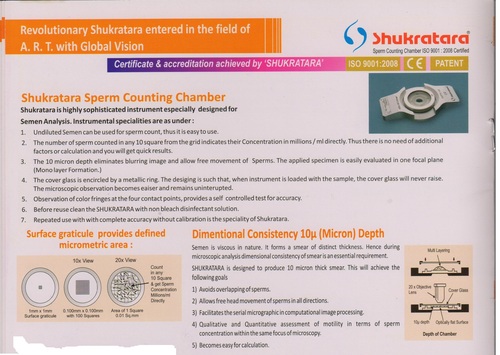 Sperm Counting Chamber Shukratara