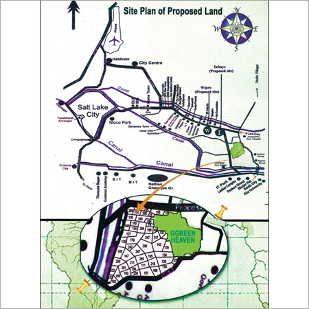 Site Plan of Proposed Land