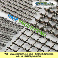 Industrial Crimped Wire Mesh - Aperture: 1 Mm To 100 Mm