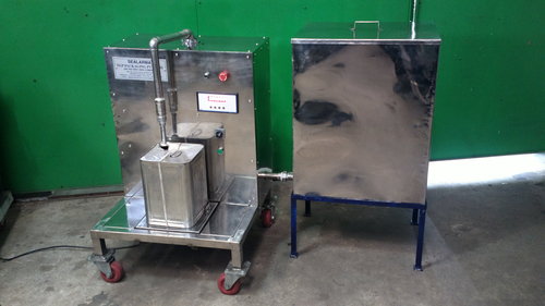 Tin Filling machine -Liquid Weigh filler