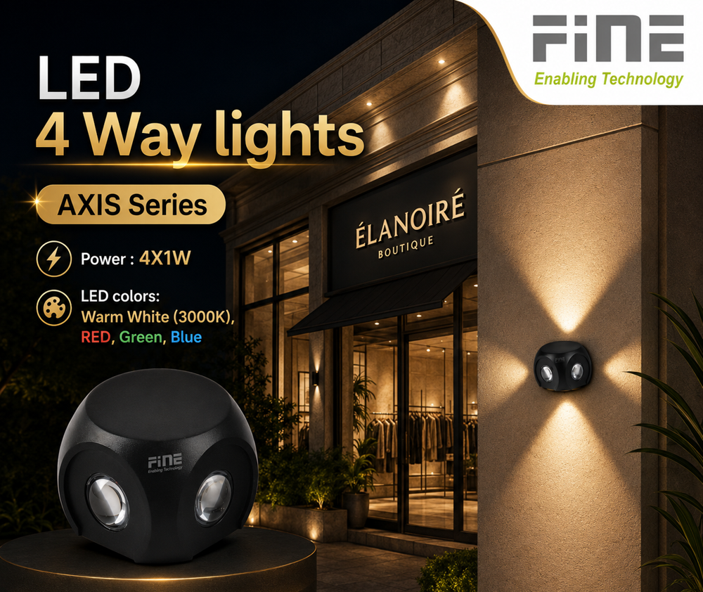 Led 4 Way Lights - Application: Home