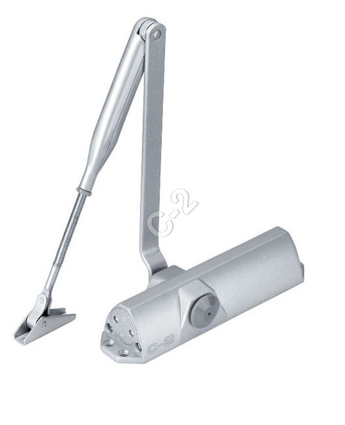 Silver C-2 Door Closer  