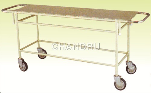 Stretcher Trolley Powder Coated