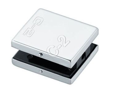 Glass Patch Fitting - Stainless Steel, Silver Finish | Good Quality, Easy to Install, Durable for Glass Fitting Purpose