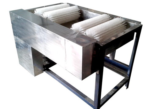 JAR BRUSH WASHING MACHINE( HORIZONTAL