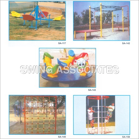 Steel Climbers & Merry Go Rounds