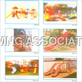Childrens Slides & Swing Sets