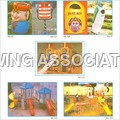 Kids Garden Slides & Swing 