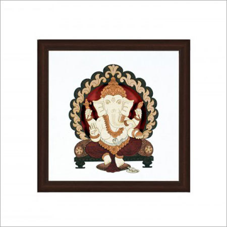 Ganesh Wood Art
