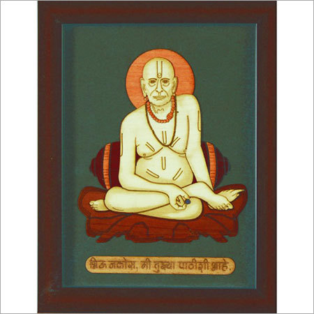Shri Swami Samarth Wood Art