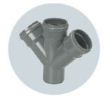 Double Y Pipe Fittings