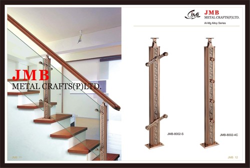 ALLUMINIUM AND WOOD BALLUSTERS