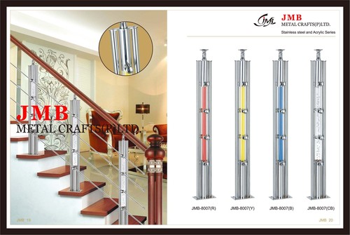 Stainless Steel with Acrylic Balluaster