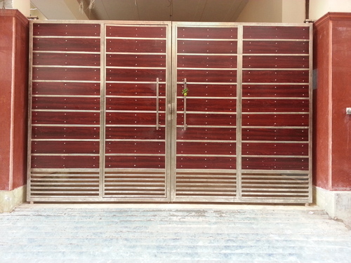 Stainless Steel Front Door