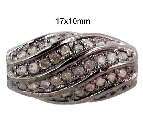 Silver Diamond Finding Jewelry