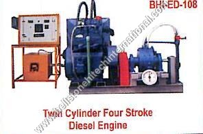 Twin Cylinder Four Stroke Diesel Engine