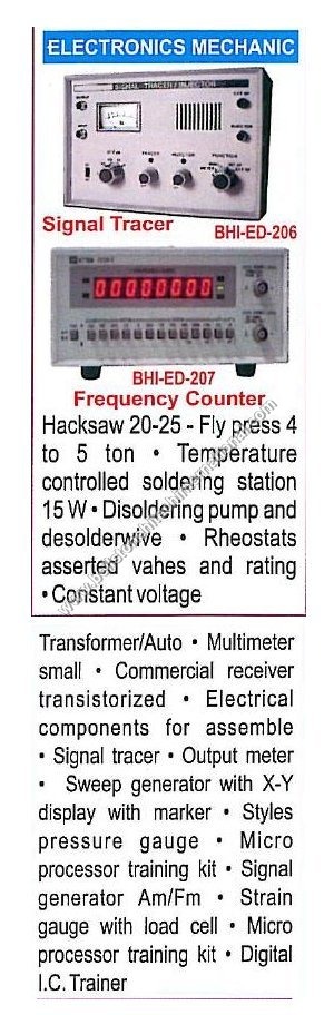 Electronics Mechanic