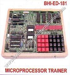 Microprocessor Trainer - 30x20 cm, 2 kg, 1KB RAM | Hands-On Learning, 8-Bit Processor, Hex Keypad Input, LED Output