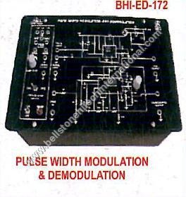 Pulse Width Modulation & Demodulation - Pcb, Plastic, 15x10 Cm | Pwm Generation, Signal Demodulation, Educational Tool, Circuit Analysis
