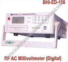RF AC Millivolmeter Digital