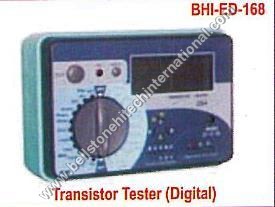 Transistor Tester Digital - ABS Plastic, 100x70x40 mm, 9V Battery | LCD Display, Accurate Testing, Wide Compatibility